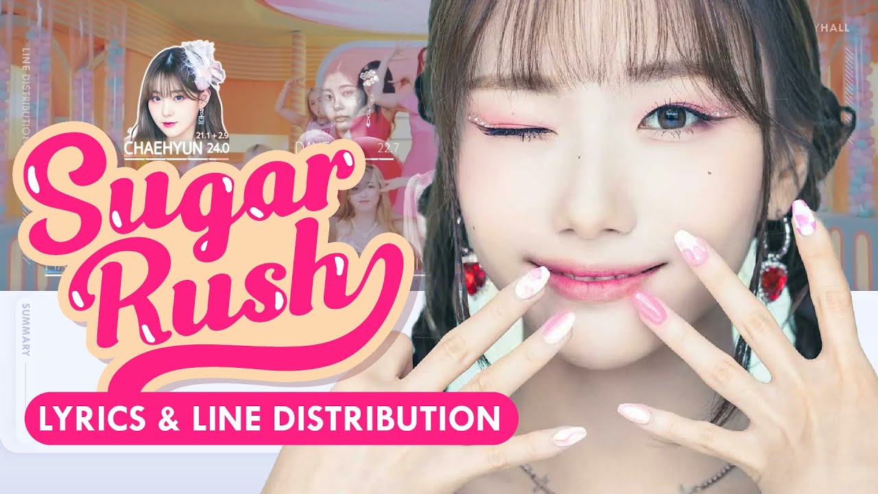 Kep1er - Sugar Rush | Color Coded Lyrics and Line Distribution