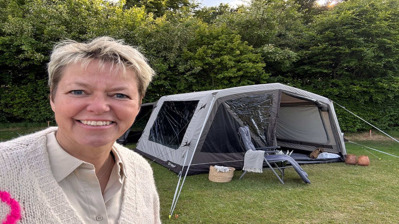 Anne-Vibeke Rejser tester årets telt 2025: Outwell Virginia Air 5 TC