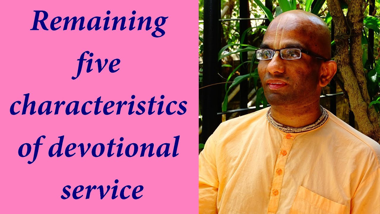 Bhakti Shastri (152) Nectar of Devotion Chapter 01