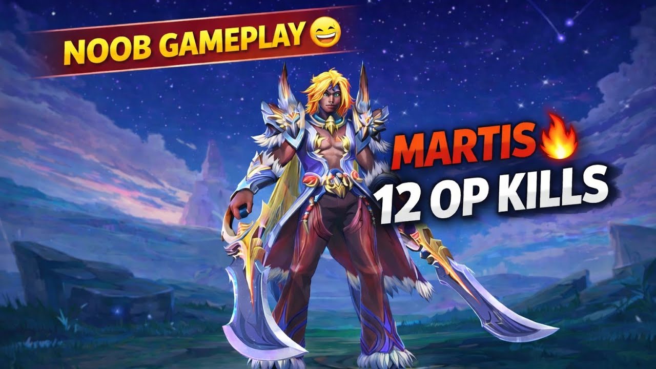 Noob Martis Got 12 Kills 😱 | Funny Gameplay