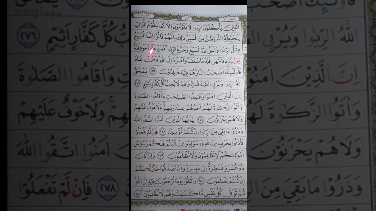 Surah AlBaqarah ayat 266-286 beserta penjelasannya #viral #alquran #motivation #akhirzaman 