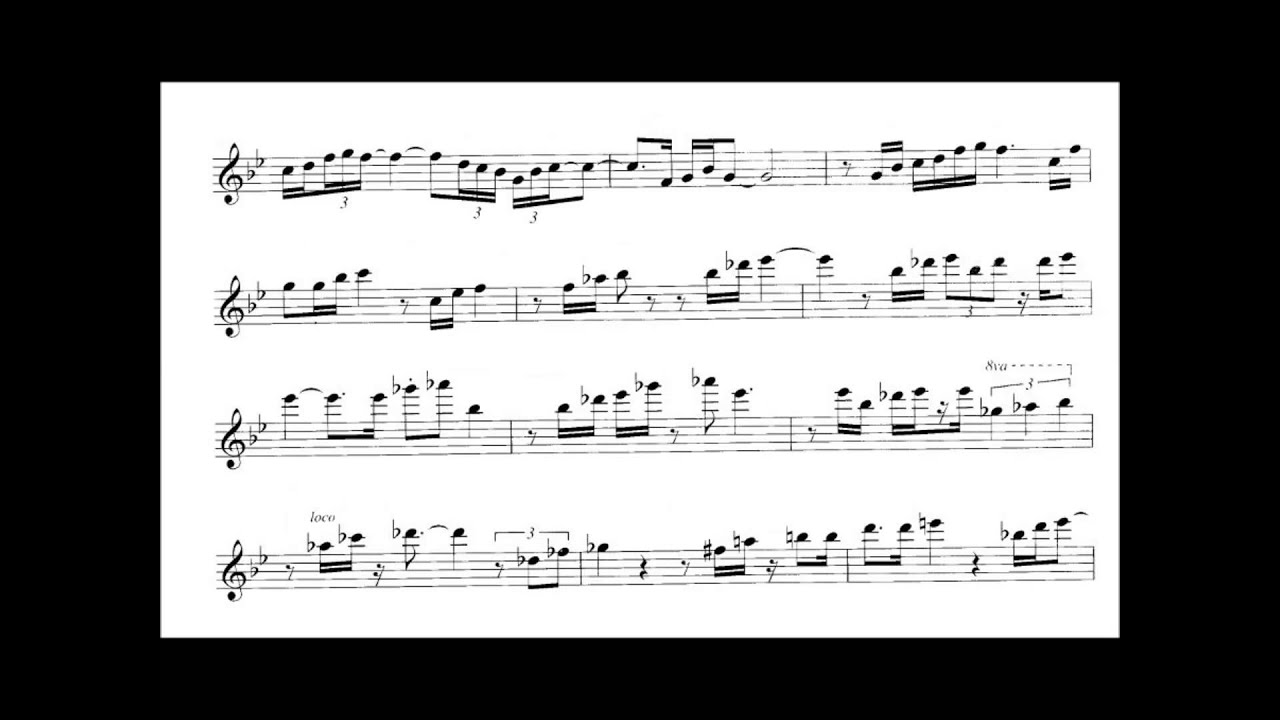 John Coltrane - Acknowledgement (Part I) - Solo Transcription