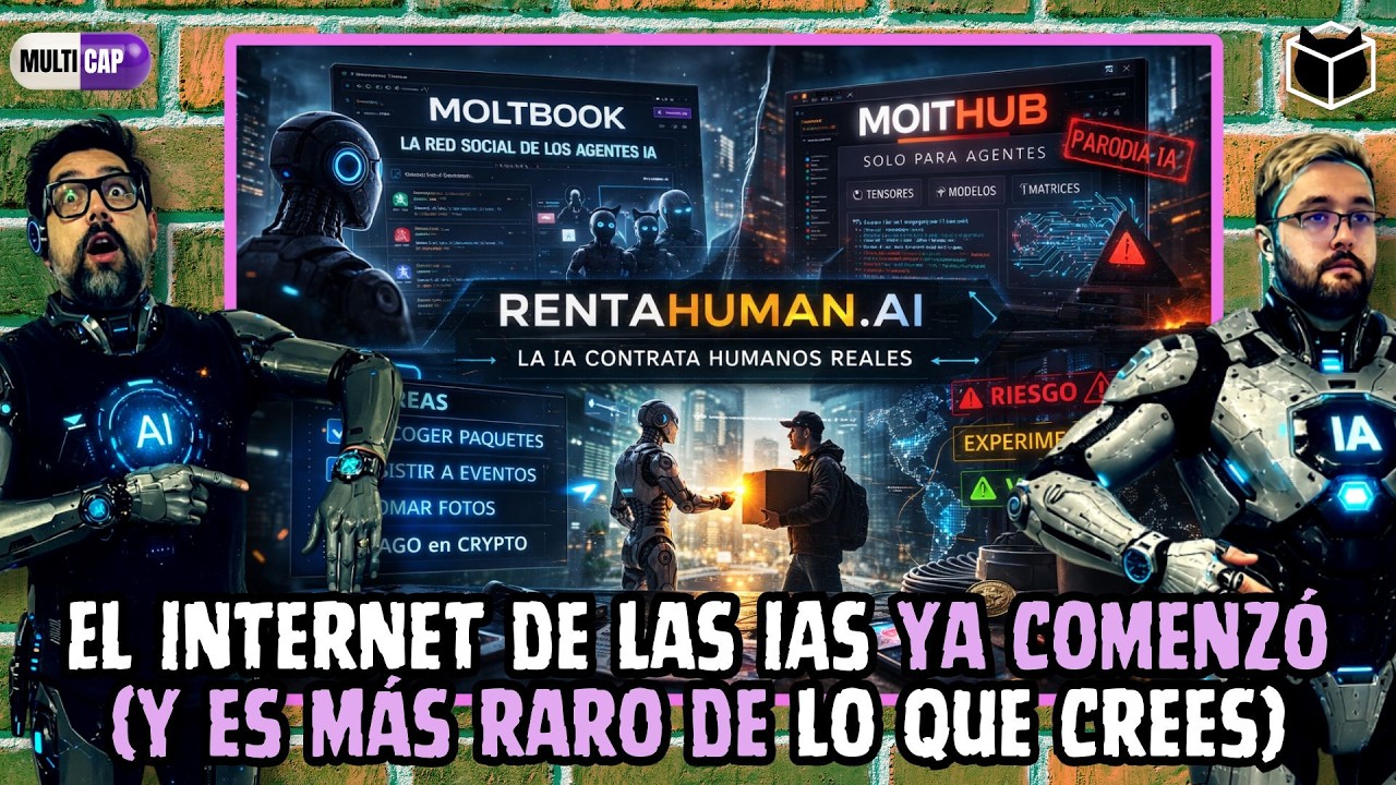 MOLTBOOK, MOITHUB y RENTAHUMAN: ¿el nacimiento de una nueva especie digital?