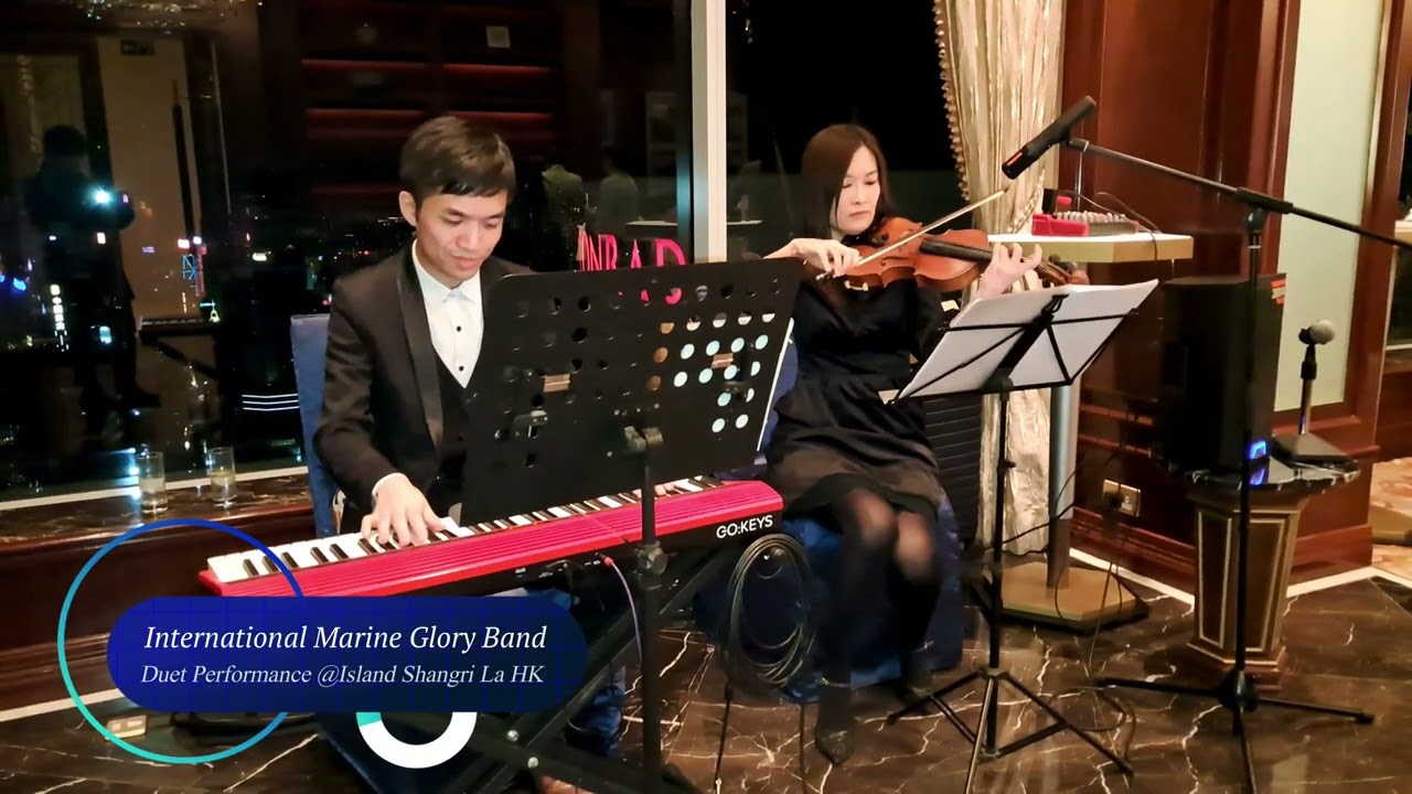 《Can't Help Falling In Love》 公司周年宴會 香港婚禮樂隊 Wedding Live Band HK #港島香格里拉 #shangrilahotel