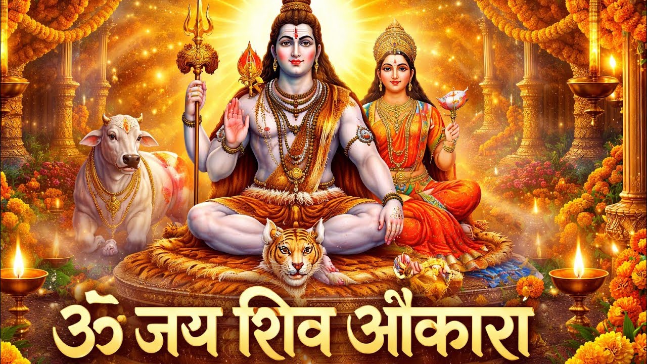 Powerful Shiv Aarti 2026 🙏 Om Jay Shiva Omkara | सुबह की आरती | Positive Energy Bhajan