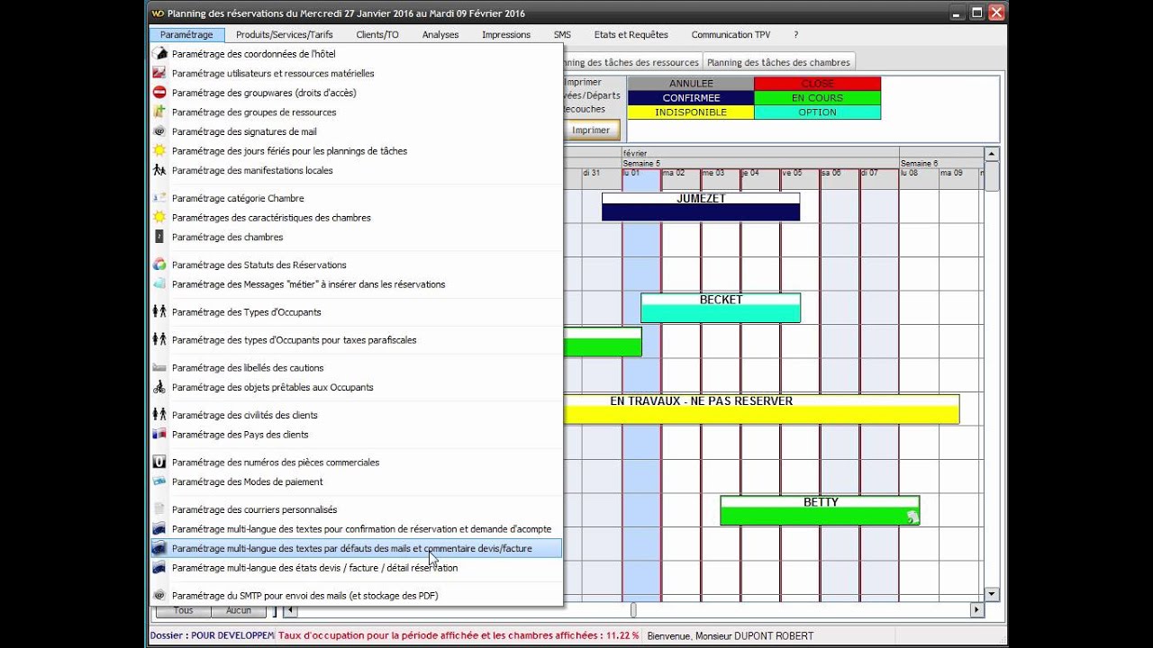 Logiciel gestion hotel : EasyReserv Pro® le logiciel PMS complet