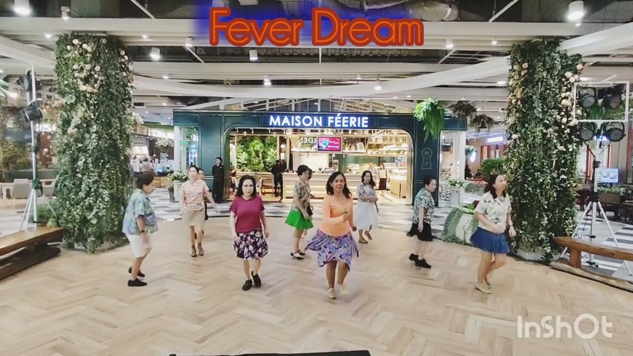 Fever Dream - line dance | Karl-Harry Winson (UK) | Intermediate Level 