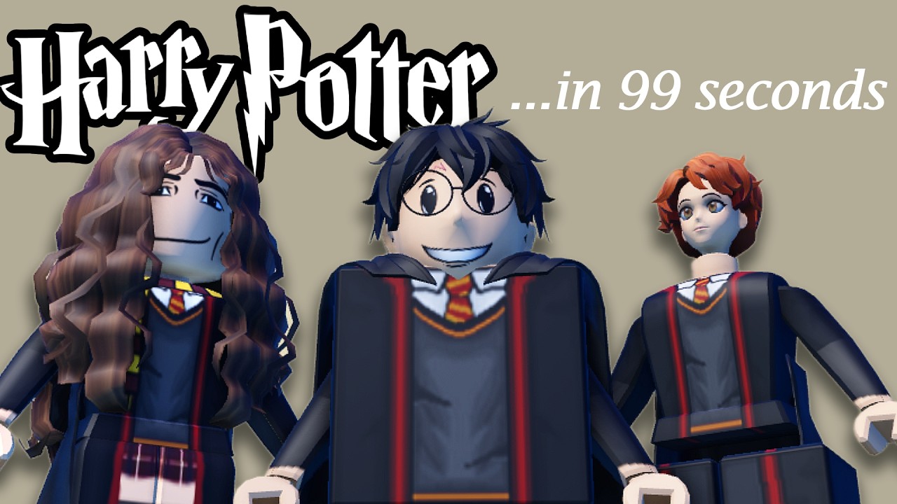 Harry Potter in 99 seconds (ROBLOX Edition)