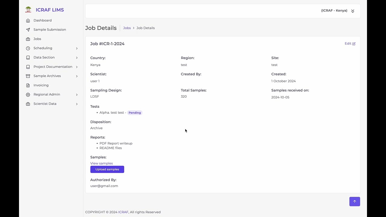 Sample Submission module