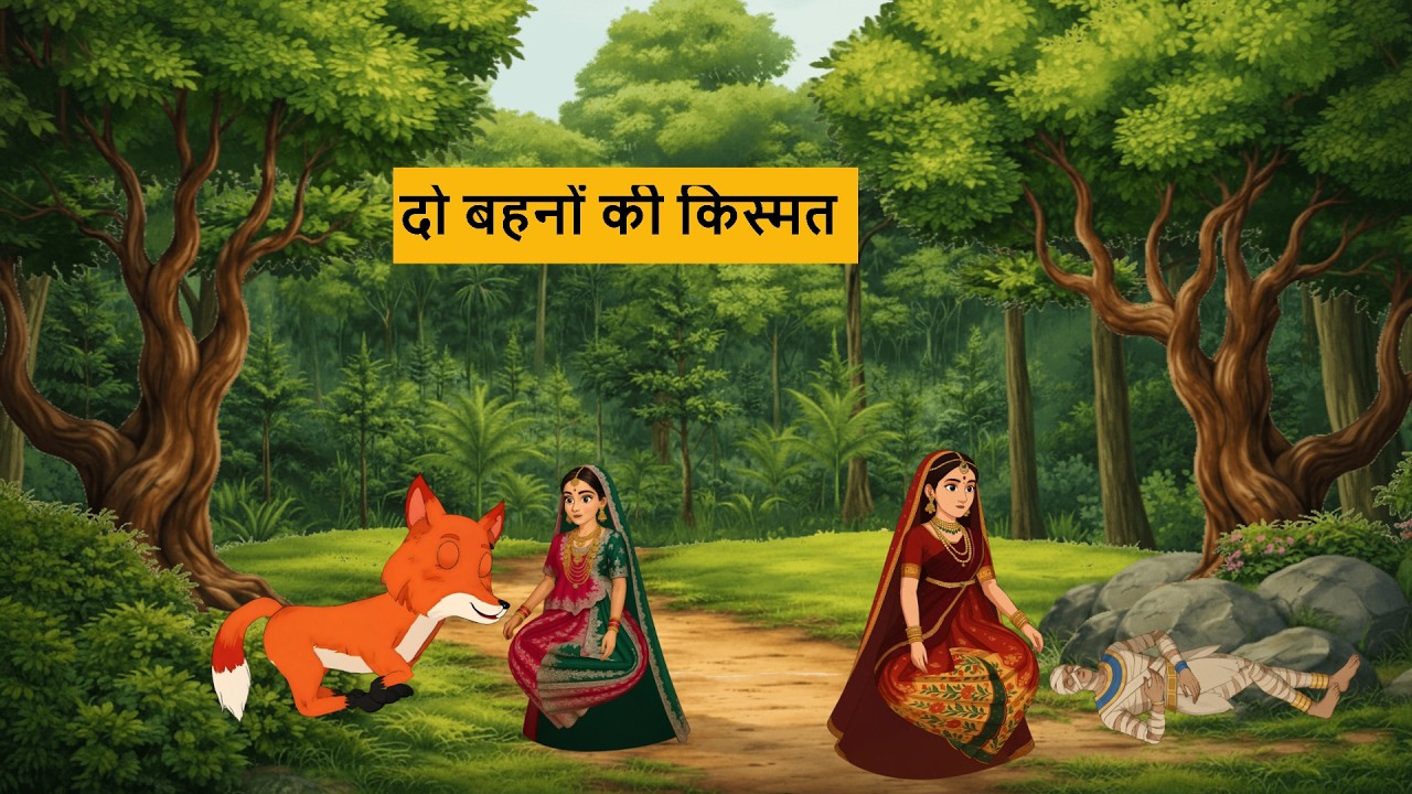 दो बहनों की अनोखी किस्मत || हिन्दी मॉरल कहानियाँ || HINDI KAHANIYAN ||  #moralstories #moralstory