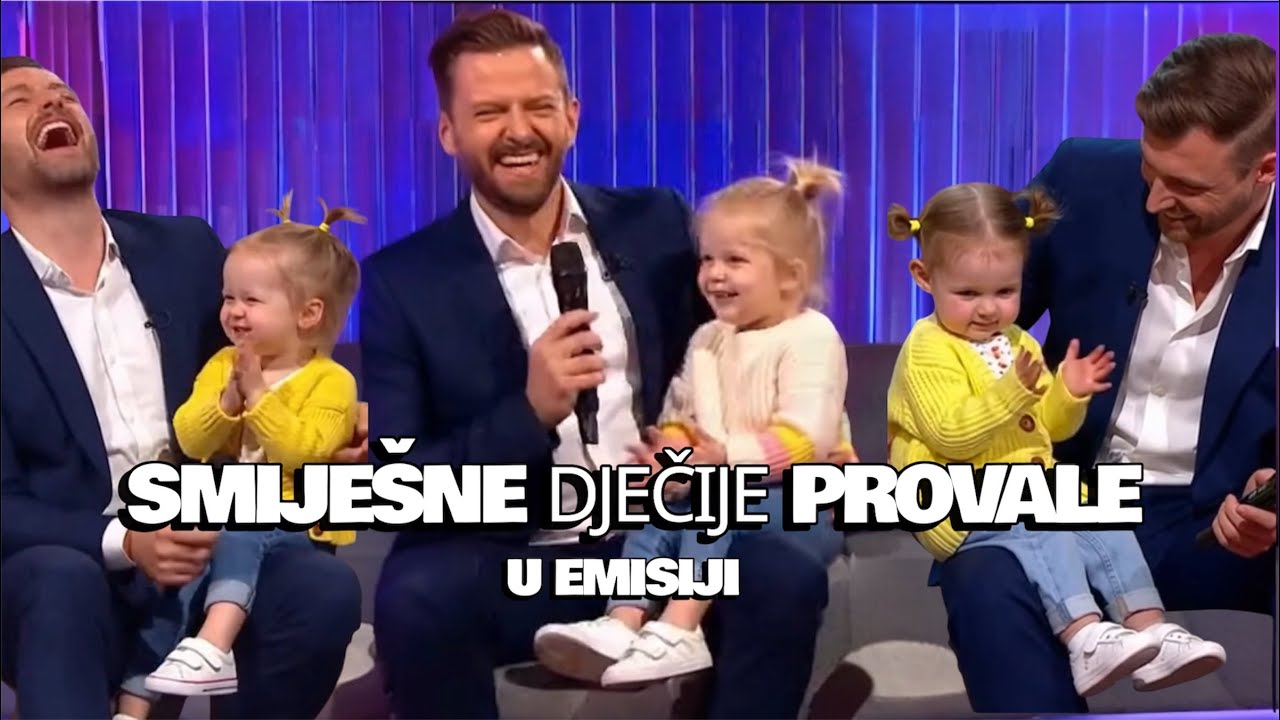 SMIJEH U EMISIJI SA DJECOM / SMIJEH DO SUZA / DJEČIJE PROVALE