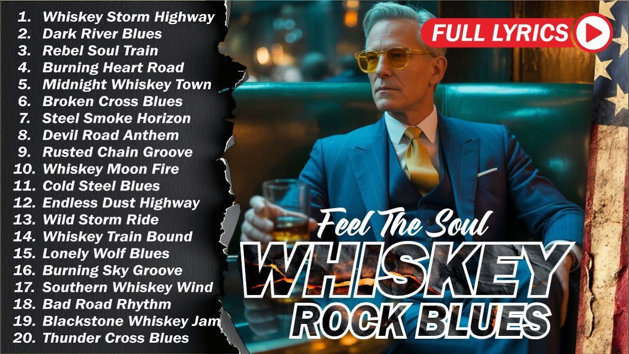 24/7 Blues Rock & Soul Ballads | Peaceful Worship Music for Deep Relaxation, Healing & Rest