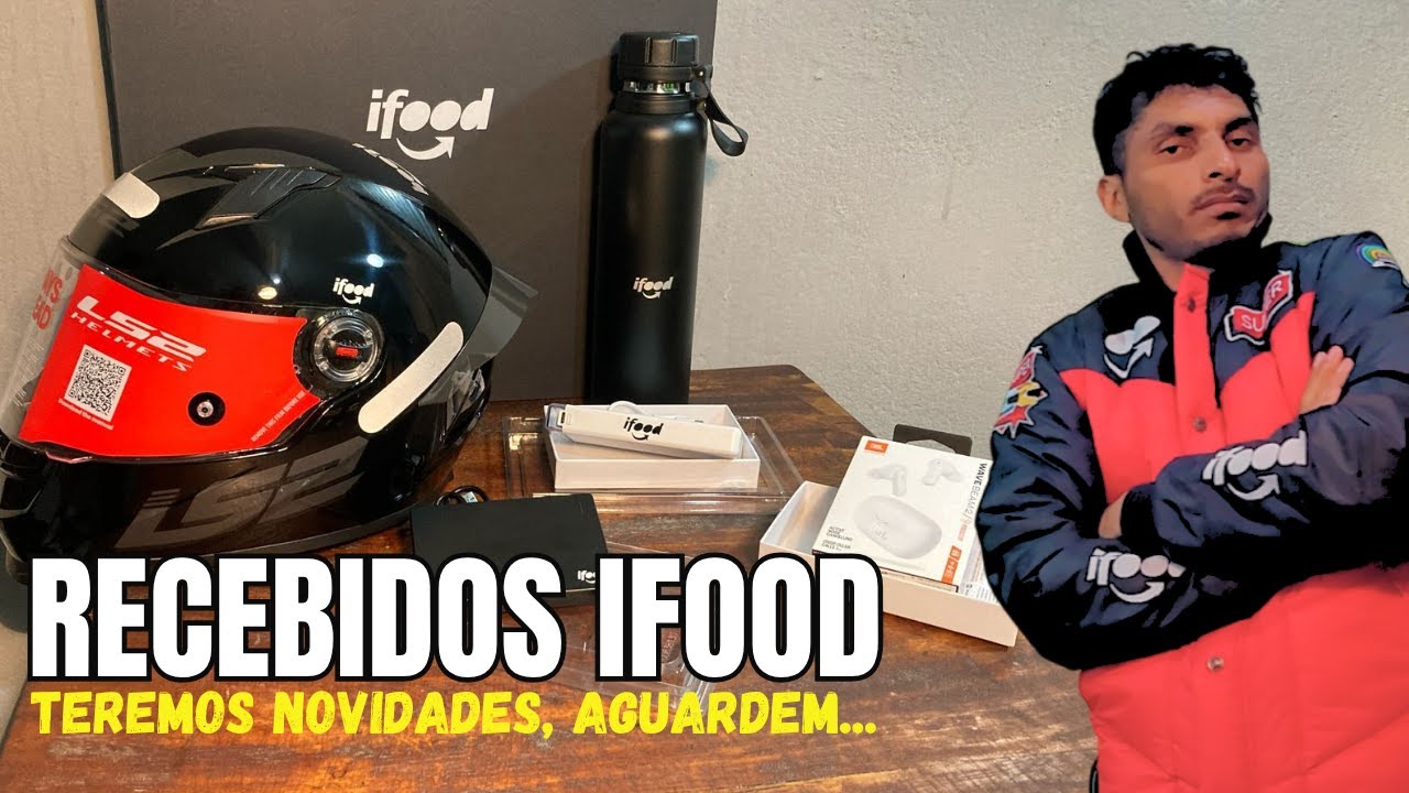 RECEBIDOS DO IFOOD - SER&Aacute; O RETORNO DO MOTOCA ROSENO?