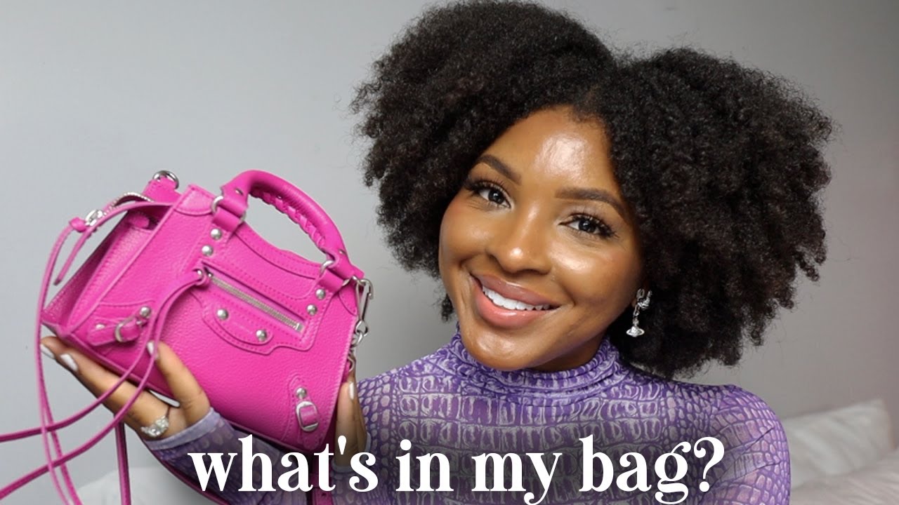 BALENCIAGA NEO CLASSIC NANO CITY BAG | WHATS IN MY BAG | LUXURY HANDBAG | KENSTHETIC