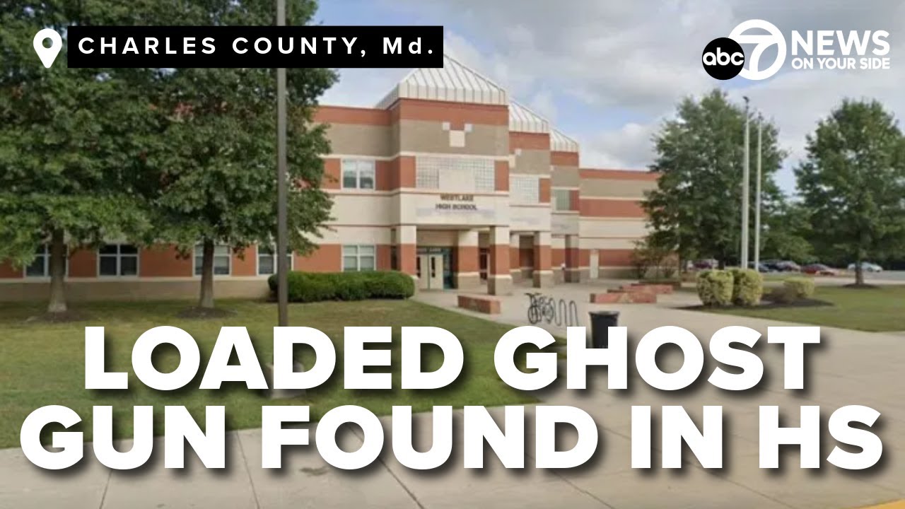 Charles County, Md. student arrested for bringing ghost gun to school