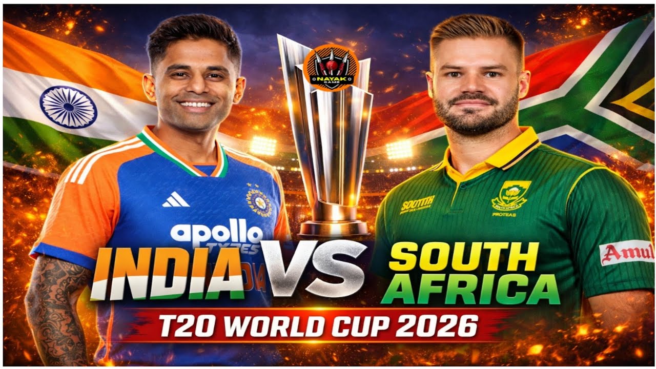🔴 Live - IND vs SA, T20 WORLD CUP, Cricket Match Today, Live Cricket Score