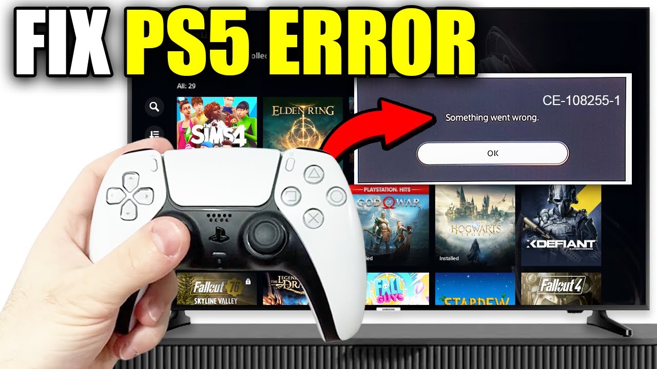 Как исправить ошибку PS5 &laquo;Что-то пошло не так с игрой или приложением&raquo;