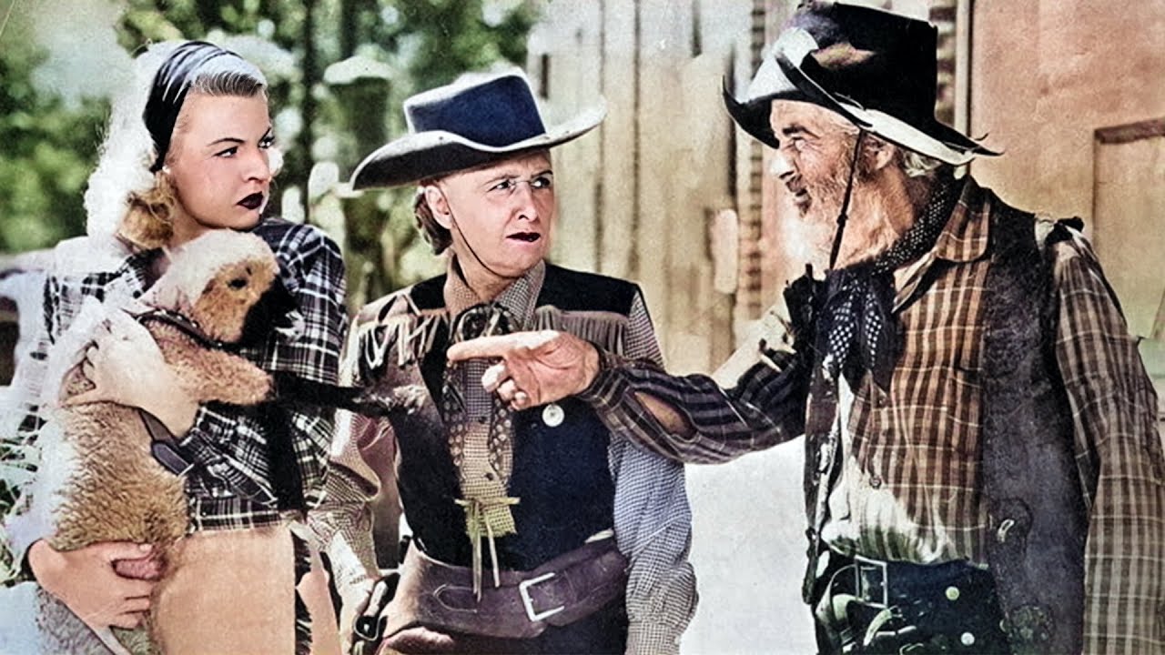 ROLL ON TEXAS MOON // Full Free Classic Western Movie // Roy Rogers, George 'Gabby' Hayes // English
