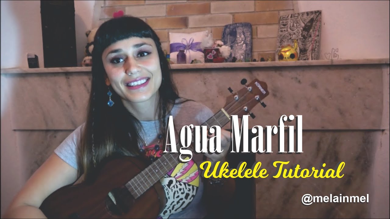 Cómo tocar Agua Marfil - Usted señalemelo - Ukelele Tutorial | Meli Corrado Michigan