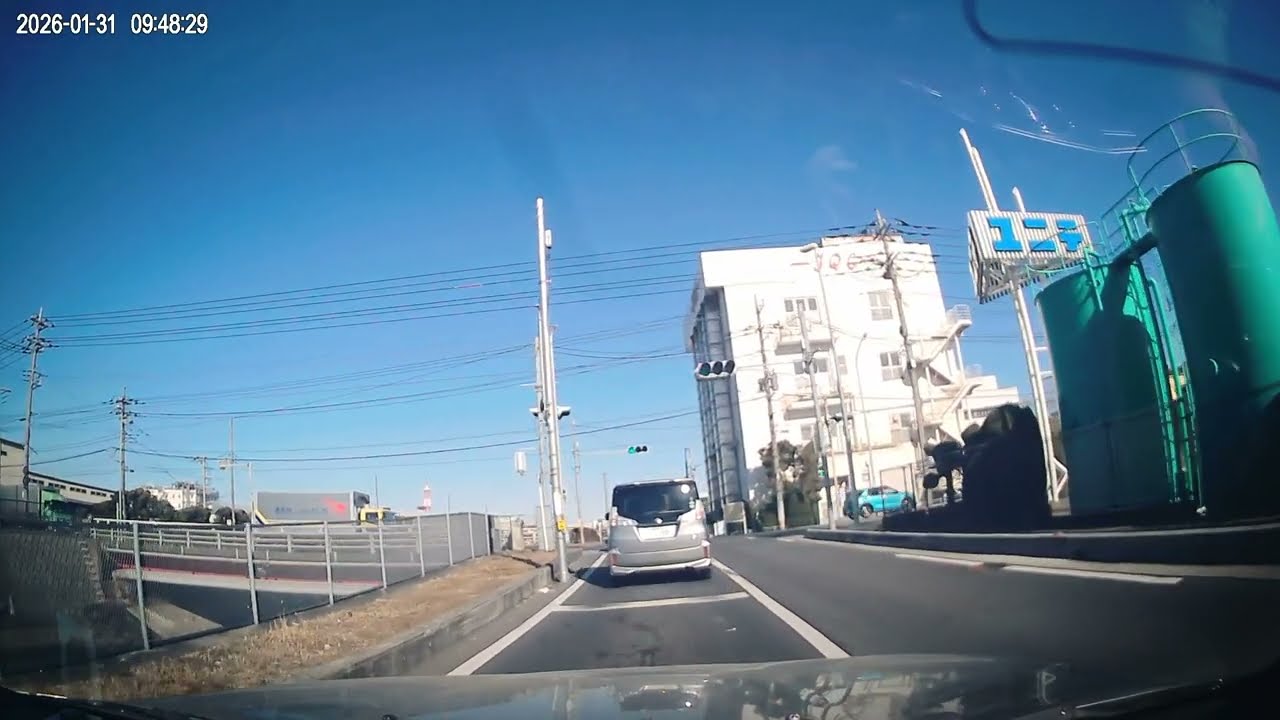 ドラレコ　2026.01.31　09:50　青柳１丁目