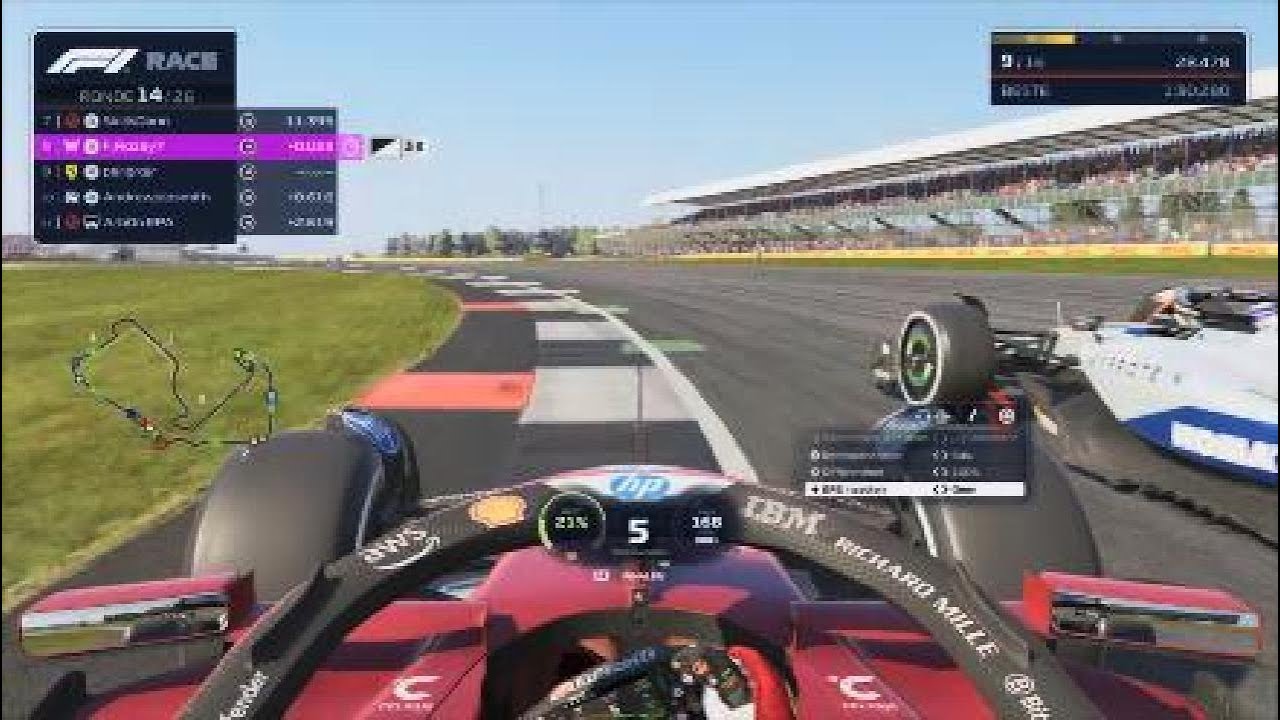 SPRC F1 Silverstone reverse Highlights