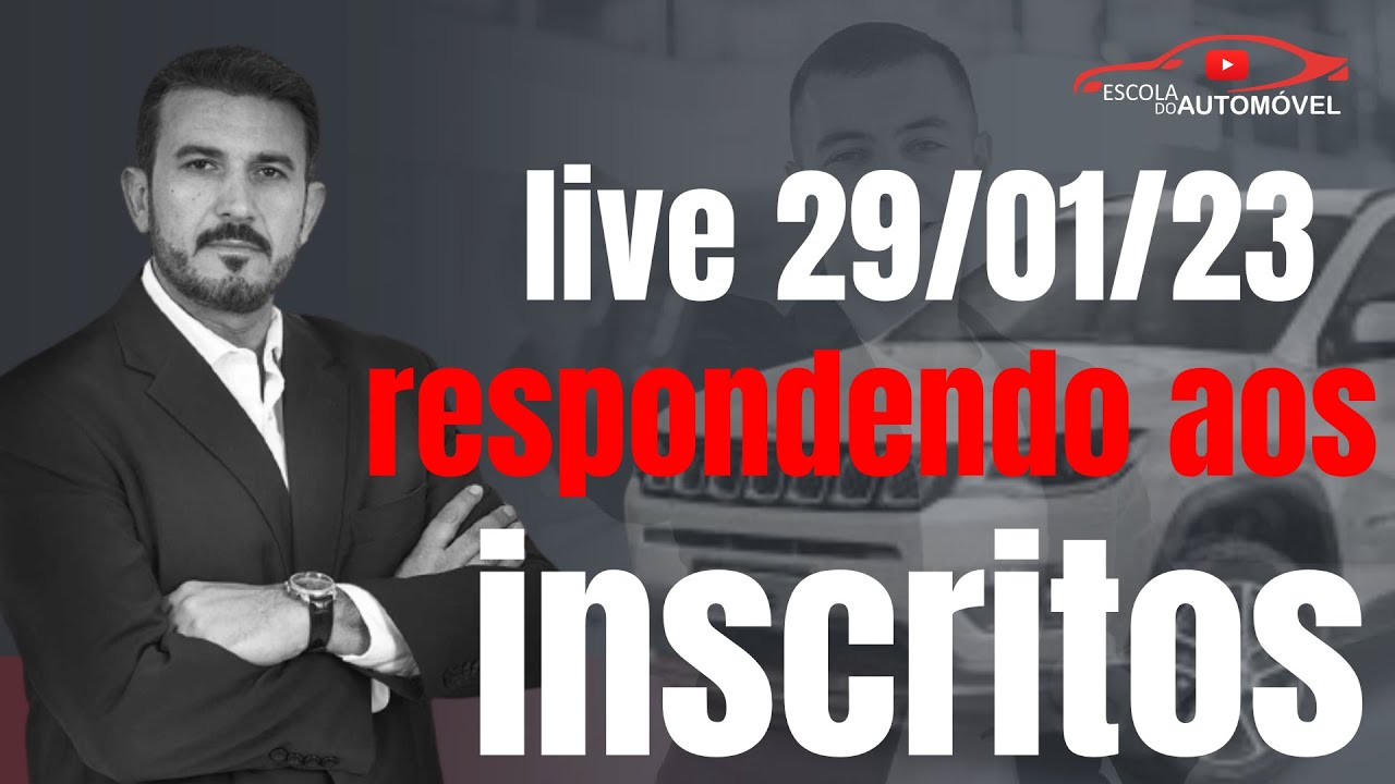 LIve 29/01/2023 respondendo as perguntas dos inscritos