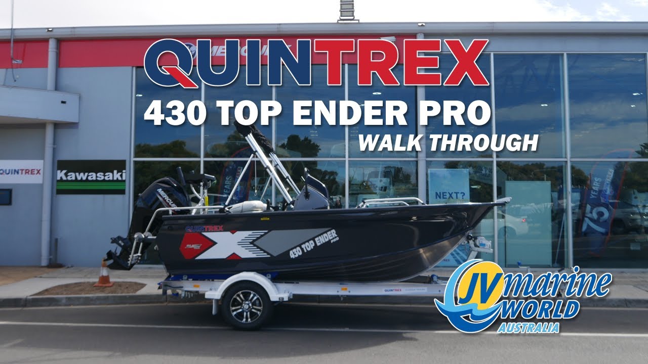 Quintrex 430 Top Ender PRO - Walk Through Video