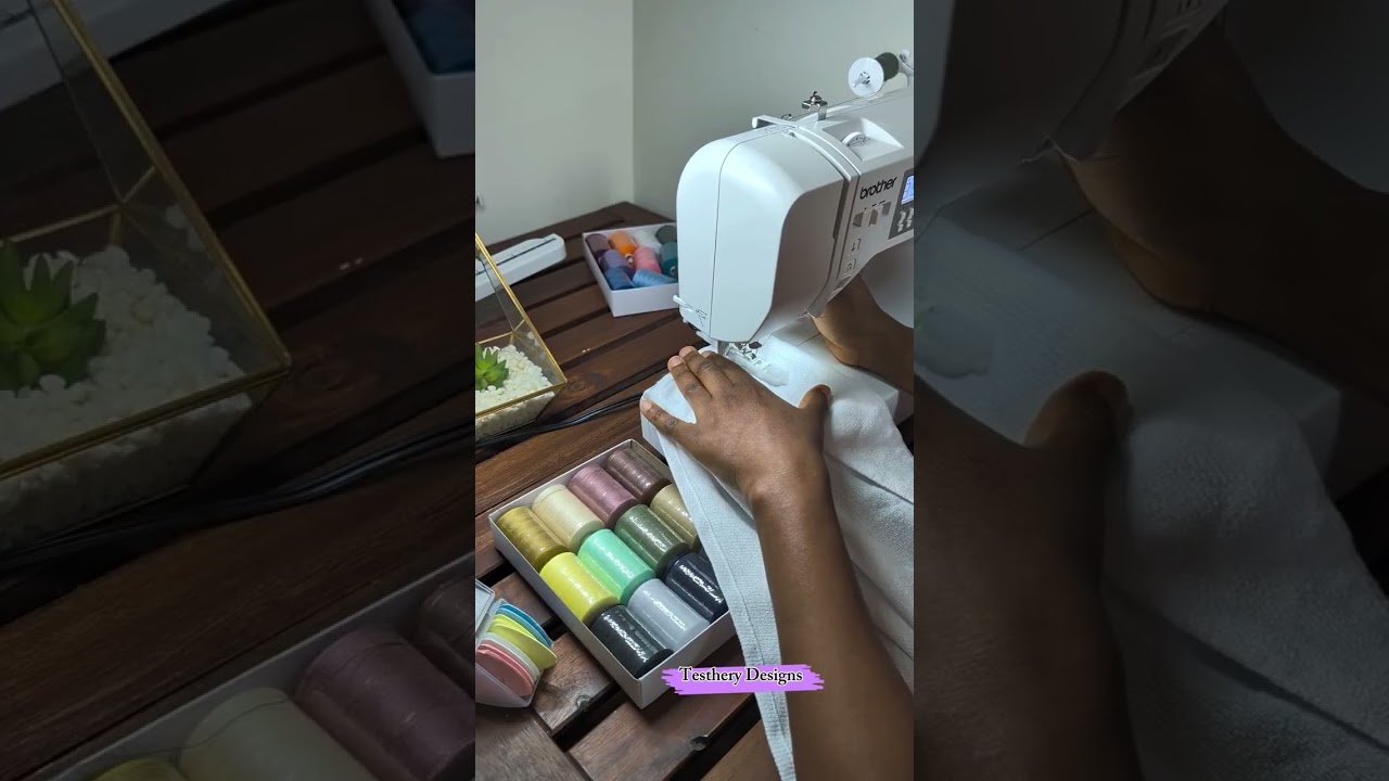 STOP Ruining Buttonholes on the Brother HC3010 electronic sewing machine #sewing #learntosew 