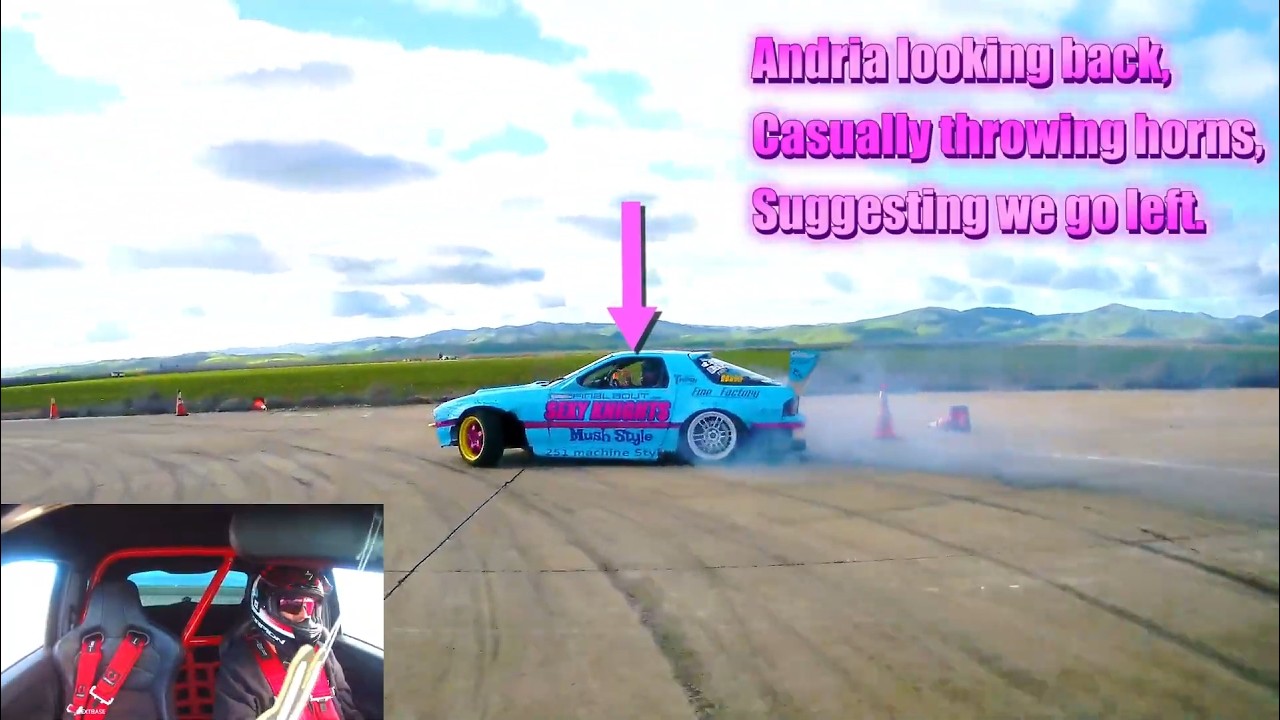 Valley Drift Club - Cold Snap - Dec 2025 ~ Chasing Andria in Sexy Knights