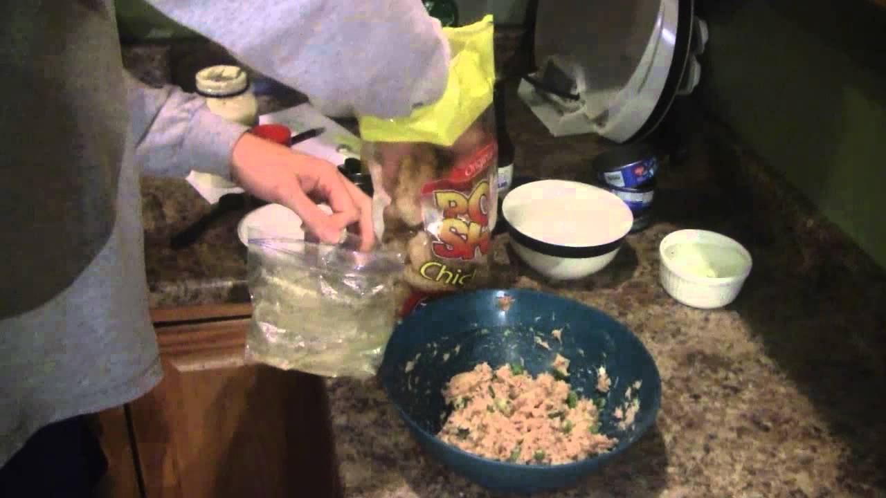 Atkins Diet Recipes:  Low Carb Tuna Cakes & Tartar Sauce (IF)