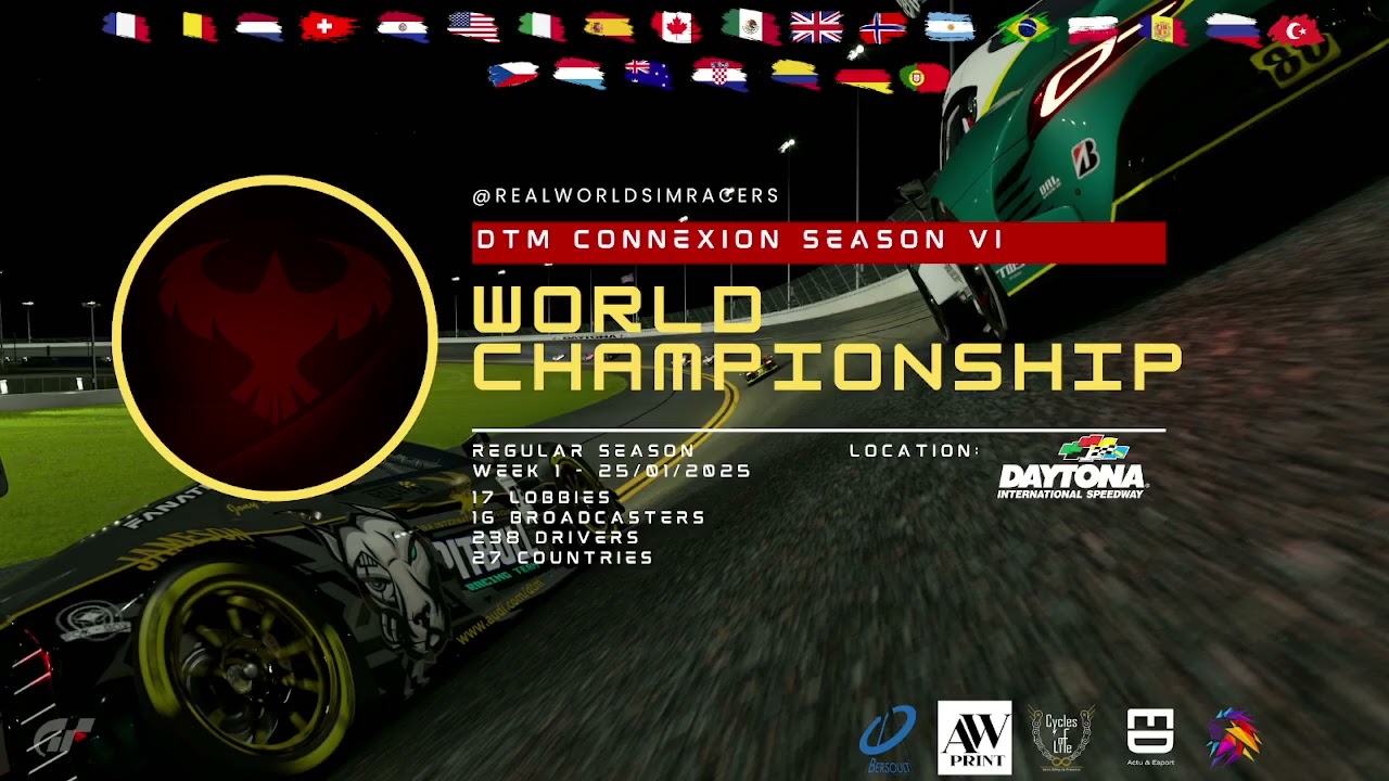[RWS] DTM Connexion : World Championship / Round 1 : Daytona - League K