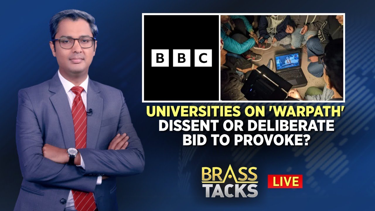 Universities On 'Warpath' | Dissent Or Deliberate Bid To Provoke? | BBC Documentary | English News