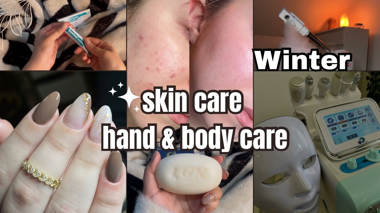 Winter's best face hand & body care💅🪞black knuckles issues solution💃The best soap & hand cream😍