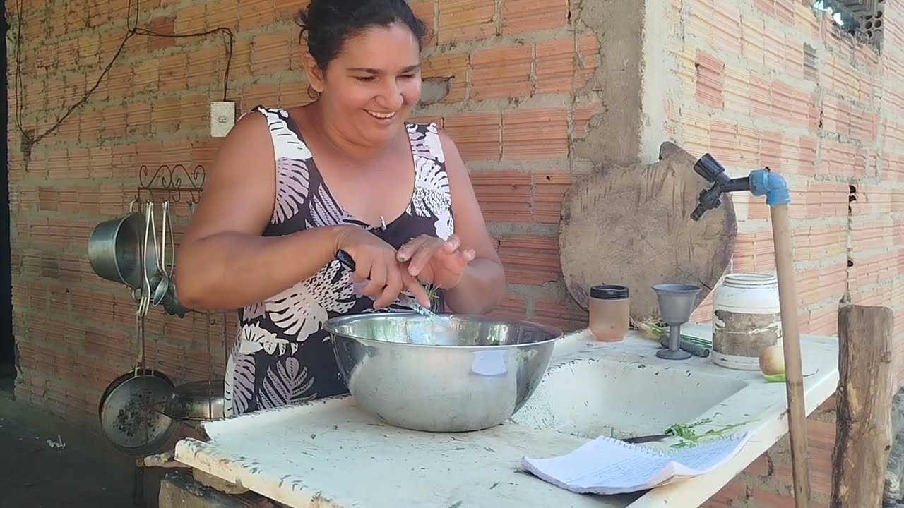 Almoço simples do interior 