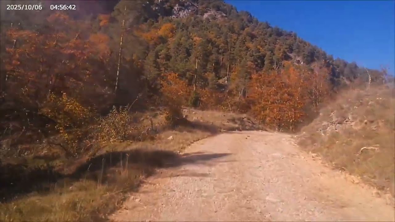 Trail con la Macbor Montana XR5 510 por la Sierra del Catllarás.29/10/2025