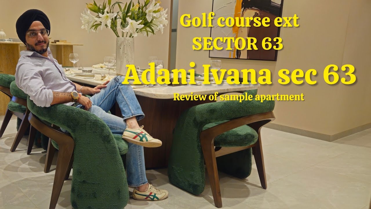Golf course extension | Adani IVANA | Luxury floors | Low rise development | Gurgaon realestate 