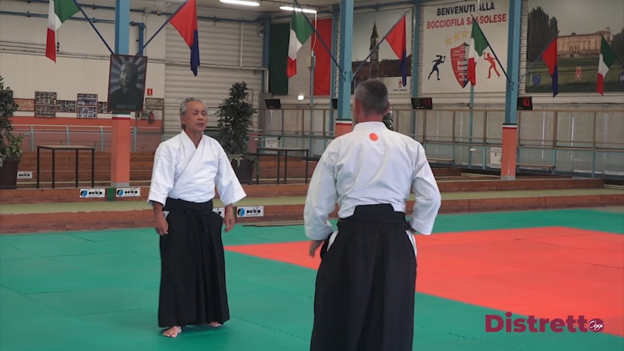 Il Maestro Takeji Tomita a Sassuolo per il summer camp di Aikido