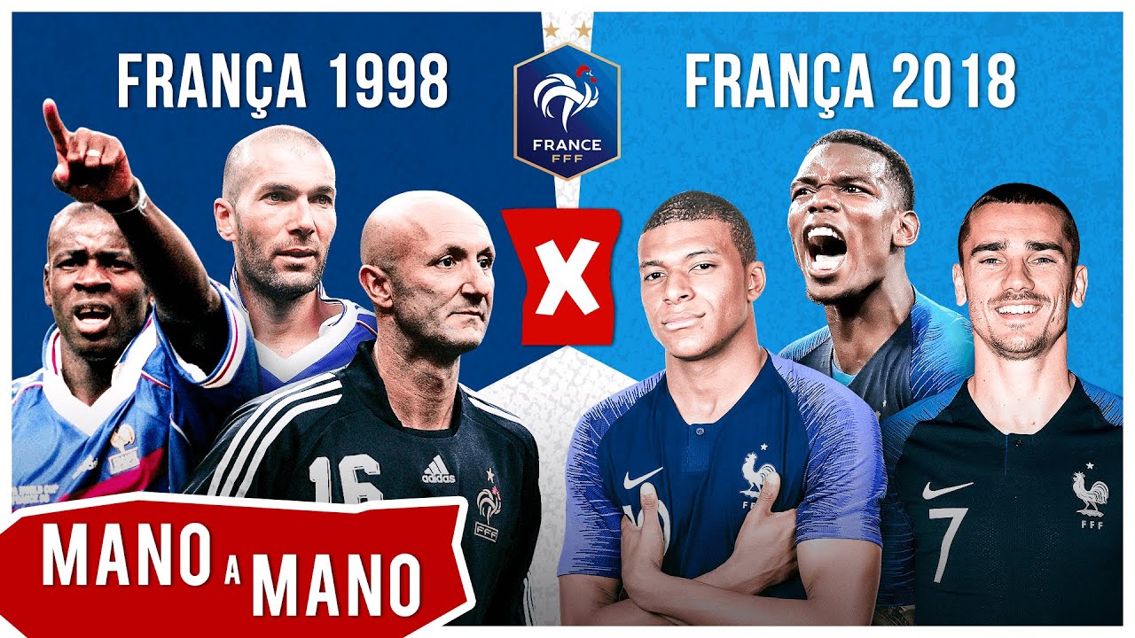 FRAN&Ccedil;A DE ZIDANE X FRAN&Ccedil;A DE MBAPP&Eacute; - MANO A MANO
