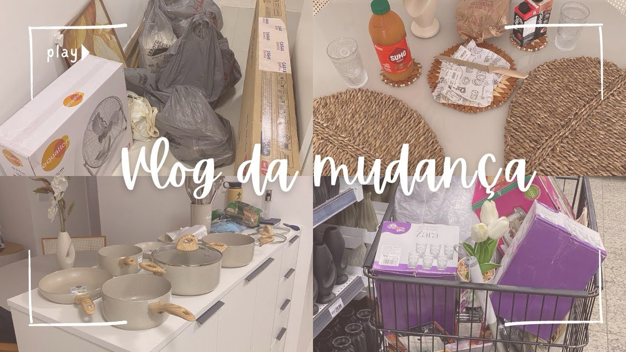 Vlog da mudança: organizando as coisas, primeiras compras & recebendo os amigos! 