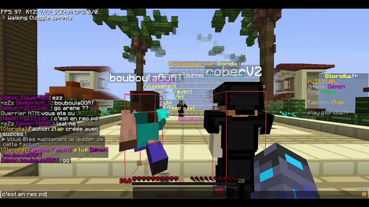 Gloridia / pactify : pvp chill