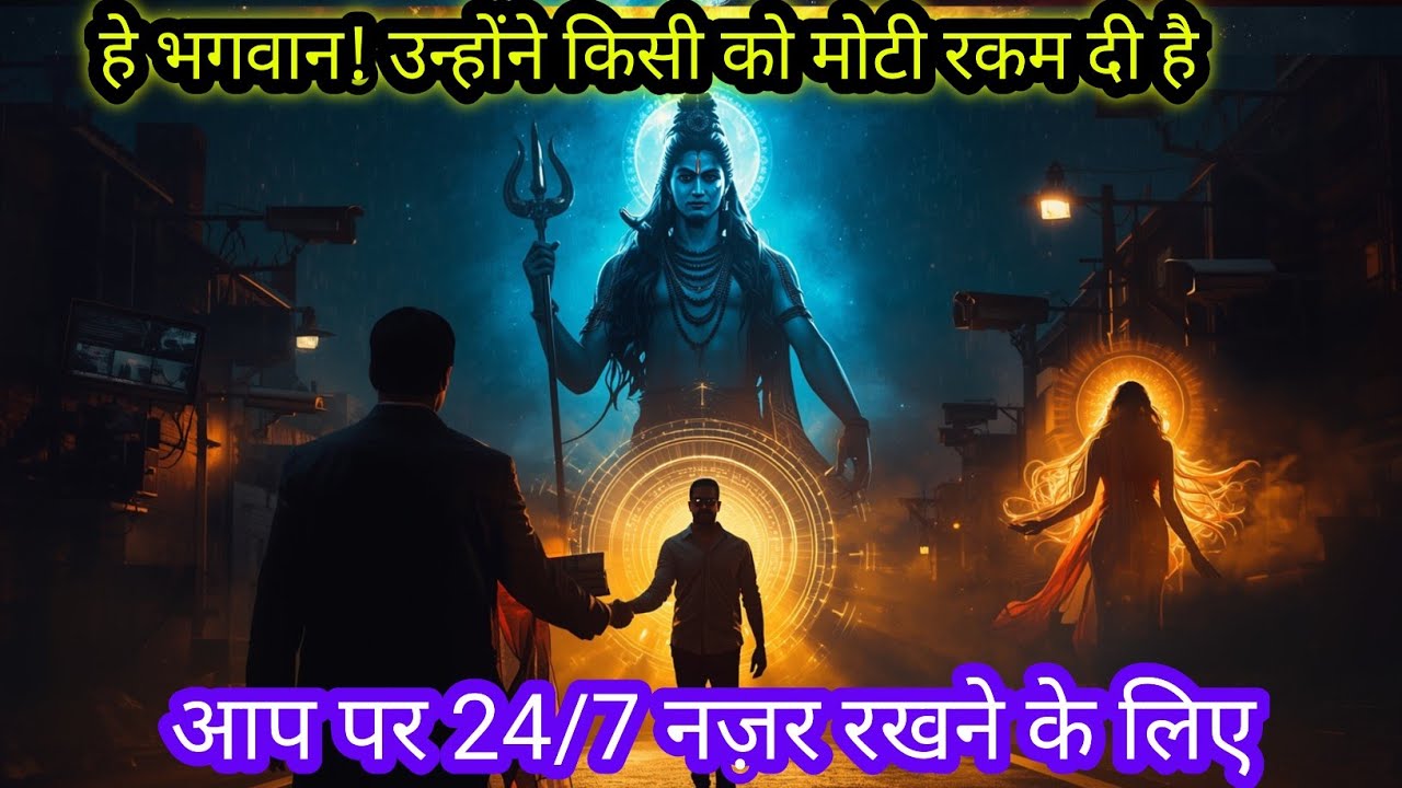 22:22🕉हे भगवान! उन्होंने किसी को मोटी रकम दी है&mdash;आप पर 24/7 नज़र रखने के लिए🚩Mahadev ji ka Sandesh