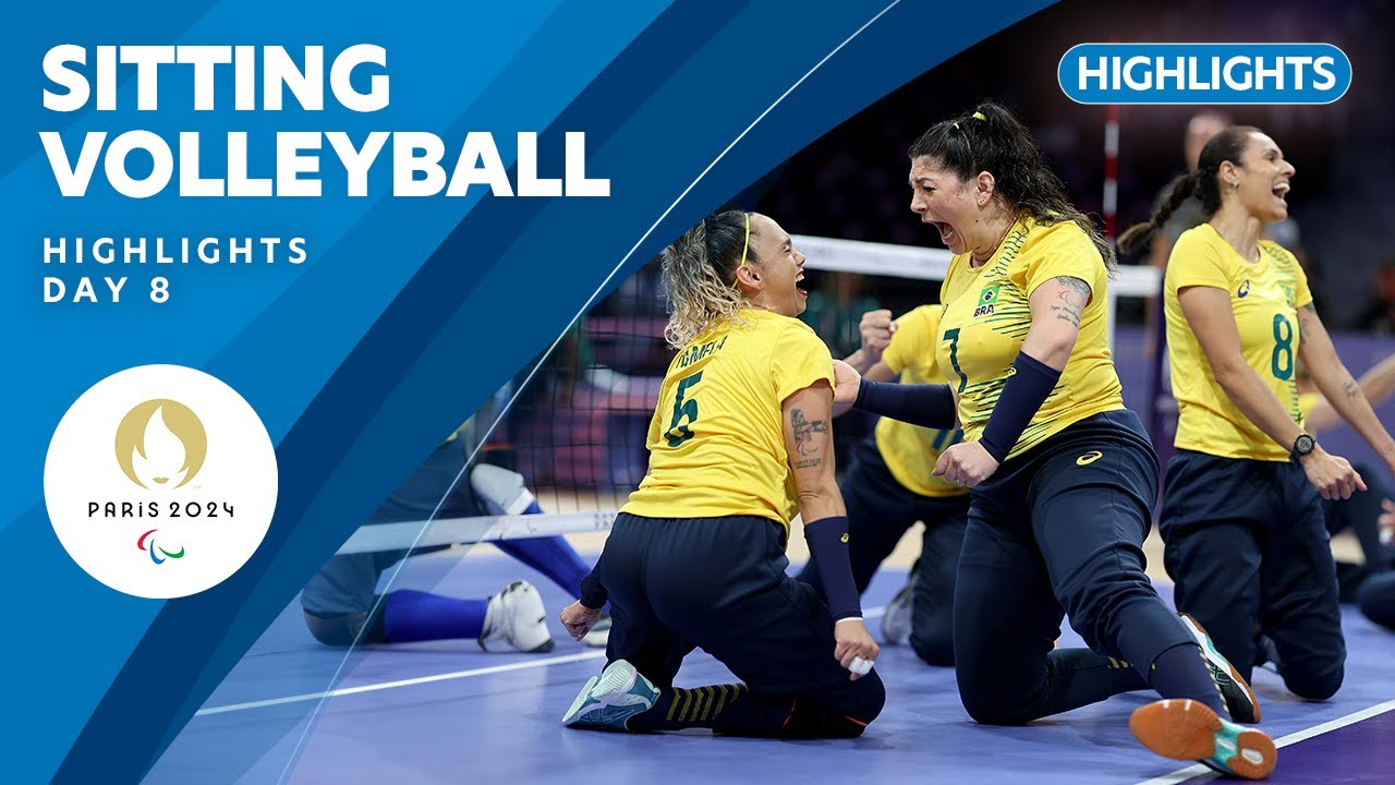 🏐 Sitting Volleyball Highlights | Day 8 | Paris 2024 Paralympic Games