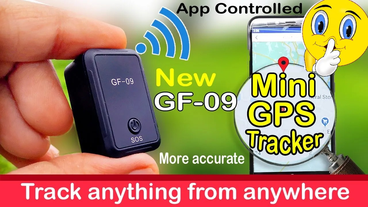 Spy GPS tracker GF-09 Unboxing Review