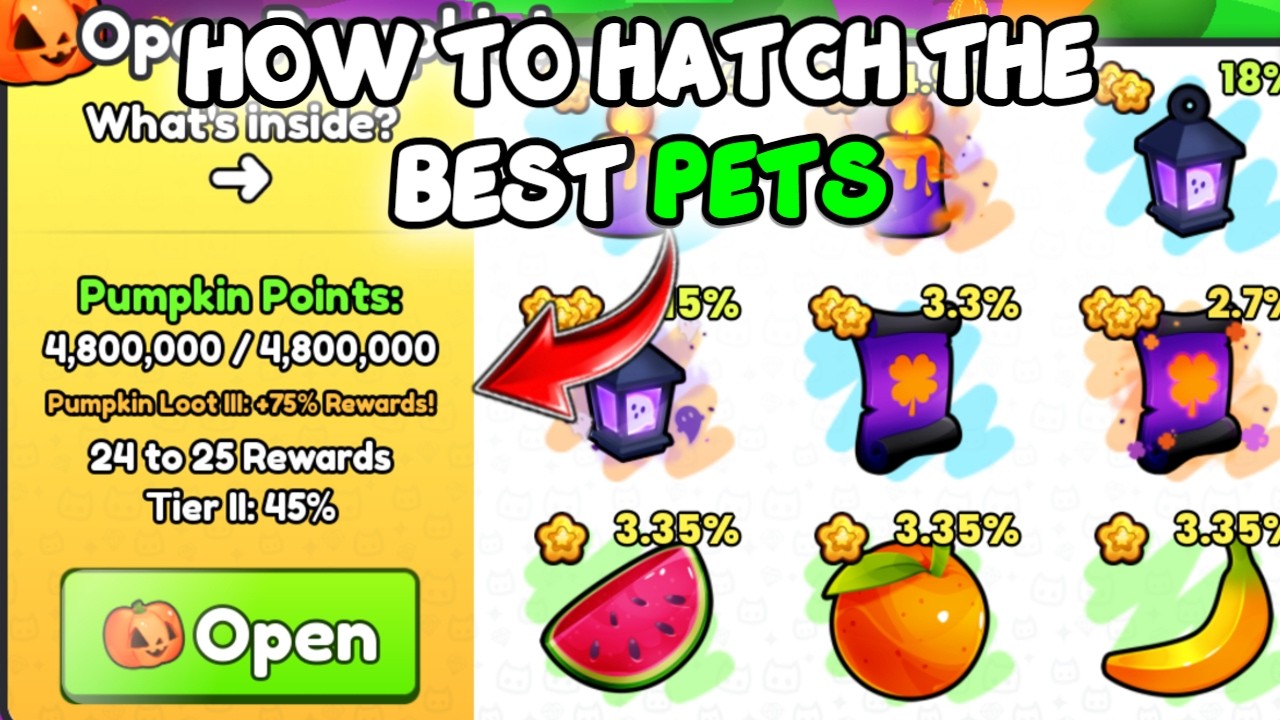 ЛУЧШИЙ способ БЫСТРО выводить питомцев в Pet Simulator 99!