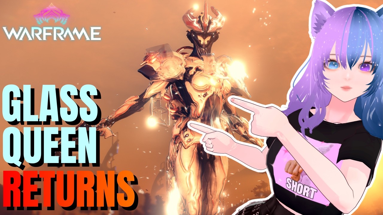 The Glass Queen Returns | Charity | Warframe LIVE
