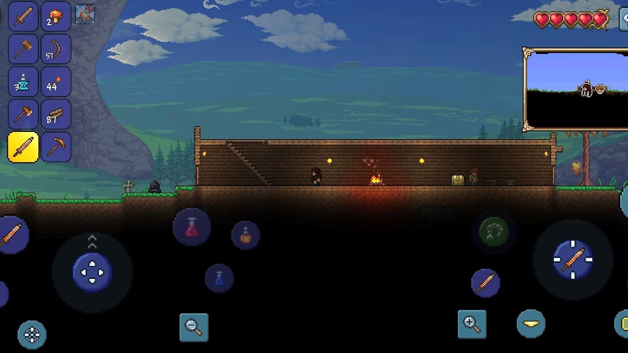 Capitulo 1 de me paso terraria en modo maestro. Por segunda vez