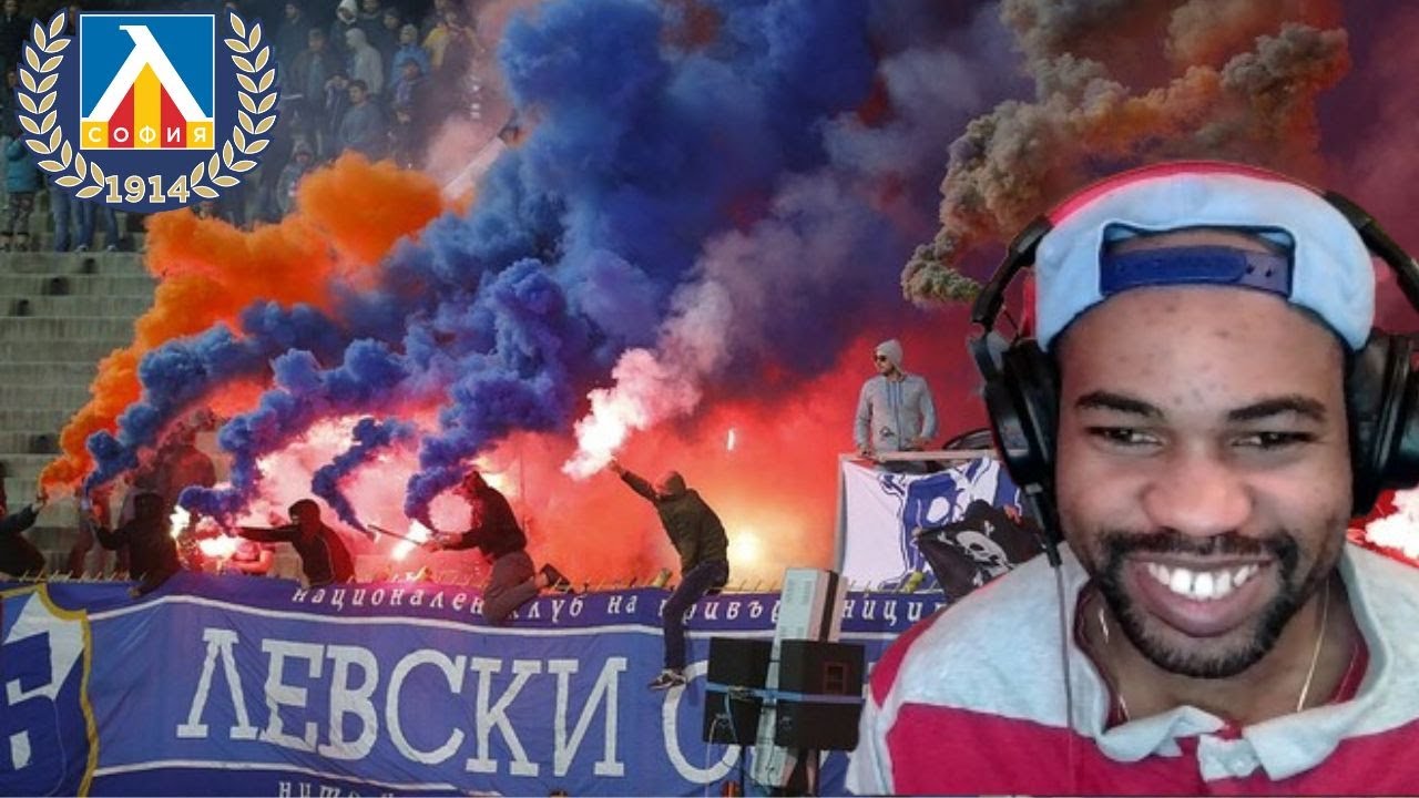 American Reacts To LEVSKI SOFIA ULTRAS | BEST MOMENTS