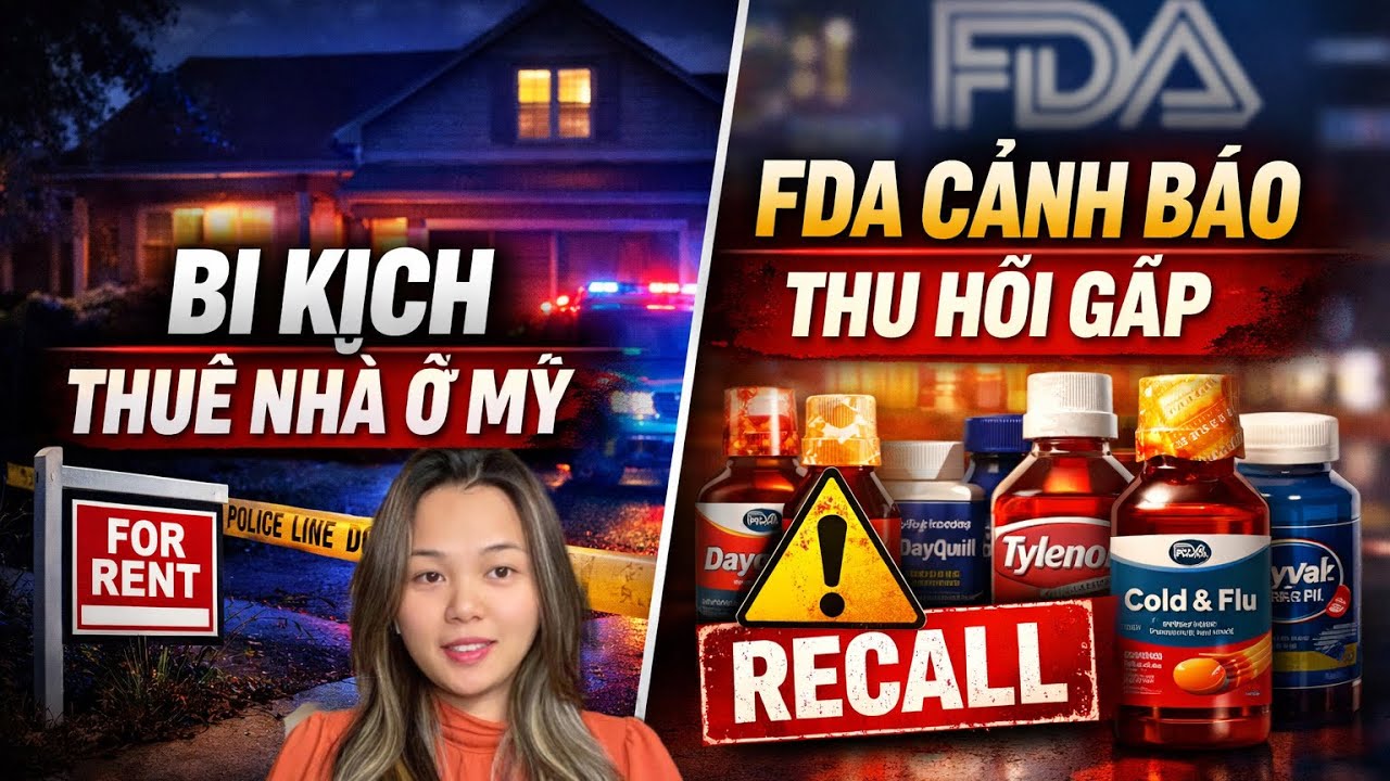 FDA cảnh b&aacute;o khẩn thuốc cảm c&uacute;m trong nh&agrave; nao cũng c&oacute;, thu&ecirc; nh&agrave; ở Mỹ b&acirc;y giờ nguy hiểm vậy sao? 