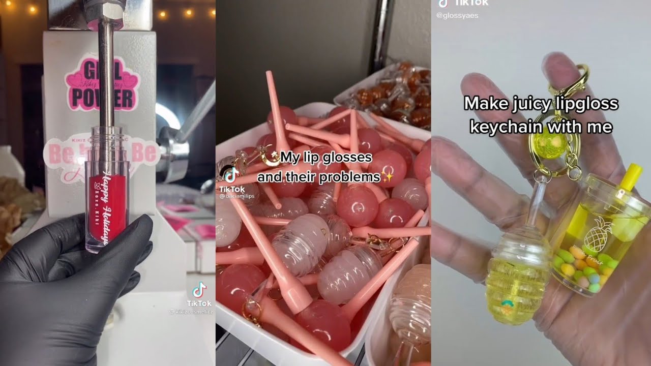 Lip gloss Small Business -Tik tok Compilation