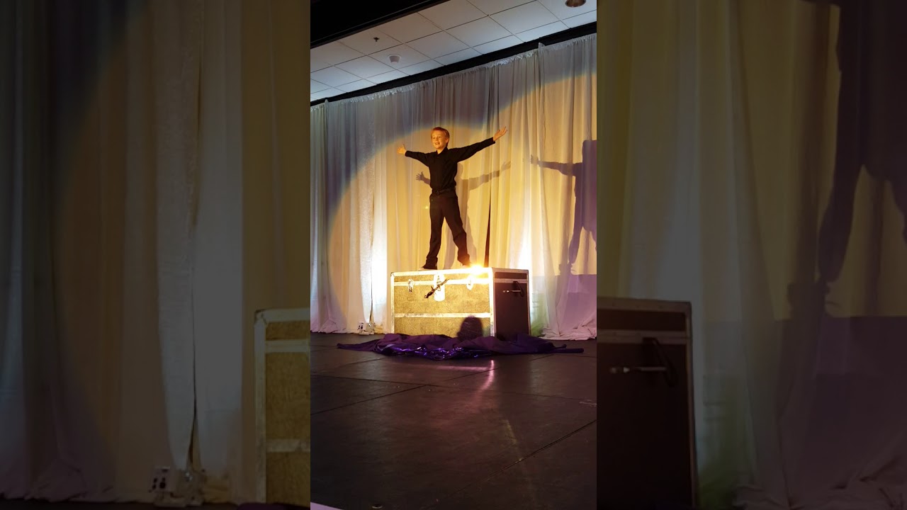 Phoenix Phenomenal and Zoeyanne perform the illusion 